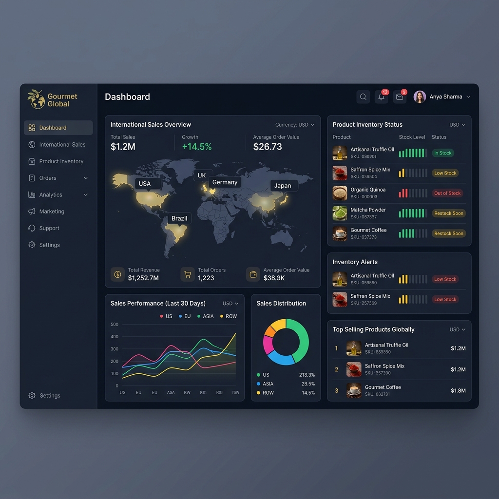 Me Ape Food Dashboard