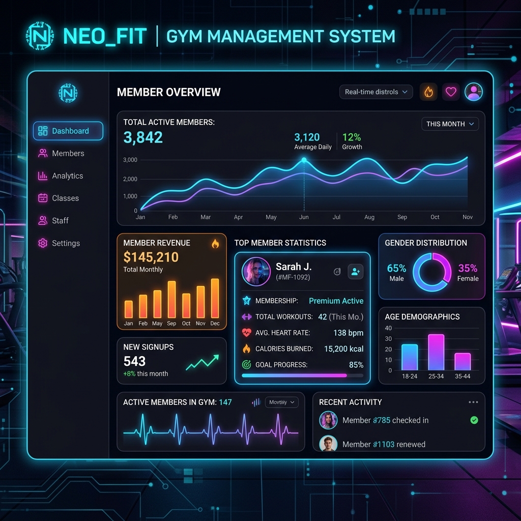 Power Fitness Dashboard